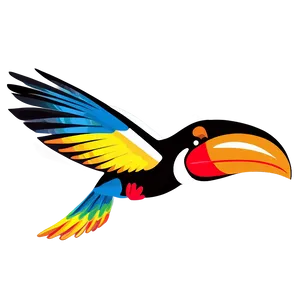 Flying Toucan Clipart Png 9 PNG Image