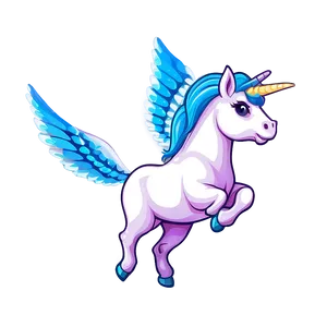 Flying Unicorn Clipart Png 06262024 PNG Image