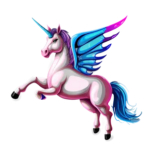 Flying Unicorn Clipart Png 66 PNG Image