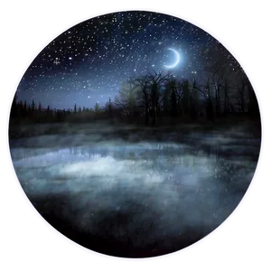 Foggy Night Overlay Png Qvi56 PNG Image