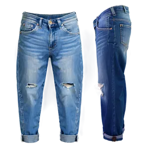 Folded Jeans Ready To Wear Png 06272024 PNG Image