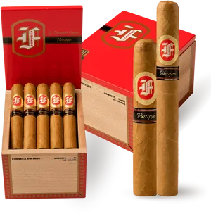 Fonseca Vintage Cigar Collection PNG Image