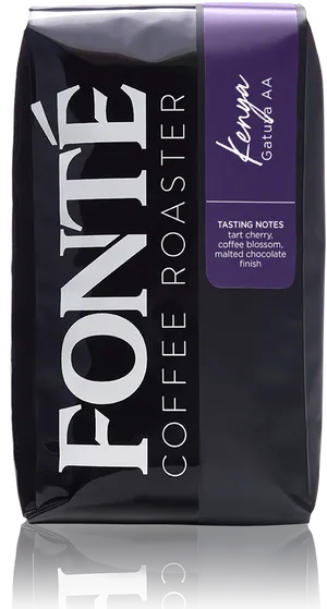 Fonte Coffee Roaster Bag Kenya Gatuya A A PNG Image