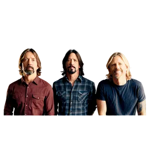 Foo Fighters Group Photo Png Myk21 PNG Image