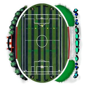 Football Ground Markings Png Ktf PNG Image