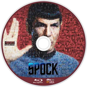 For The Loveof Spock Blu Ray Disc PNG Image