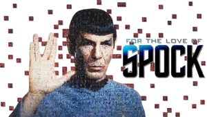 For The Loveof Spock Graphic PNG Image