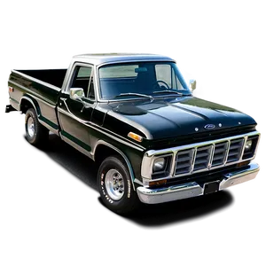 Ford Truck Classic Design Png Xec28 PNG Image