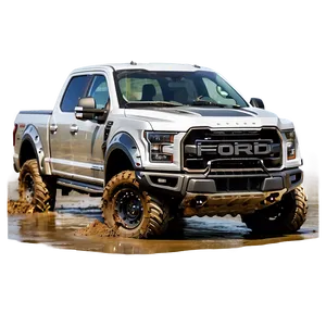 Ford Truck Performance In Mud Png 39 PNG Image