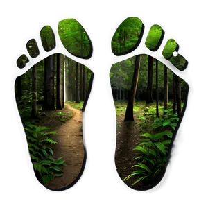 Forest Footprints Png Npm PNG Image