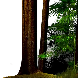 Forest Trees At Night Png Syy3 PNG Image