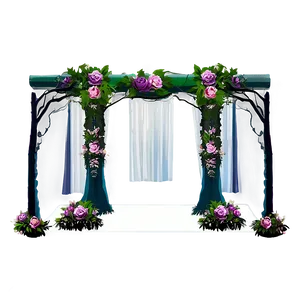 Forest Wedding Altar Png Wdb PNG Image