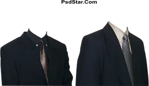 Formal Coats Comparison PNG Image