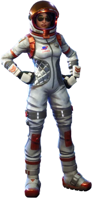 Fortnite_ Astronaut_ Skin PNG Image