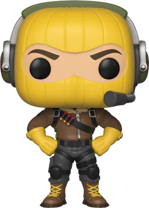 Fortnite Character Funko Pop Figure PNG Image