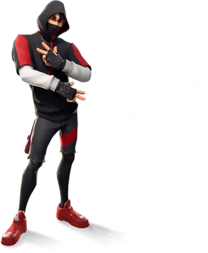 Fortnite Character Iconic Pose PNG Image