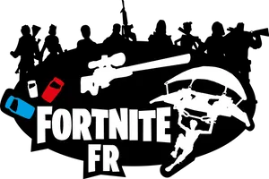 Fortnite F R Logoand Items PNG Image