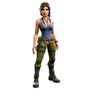 Fortnite Lara Croft Premium Skin Png 51 PNG Image