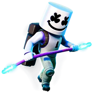 Fortnite Marshmello Glider PNG 06252024 PNG