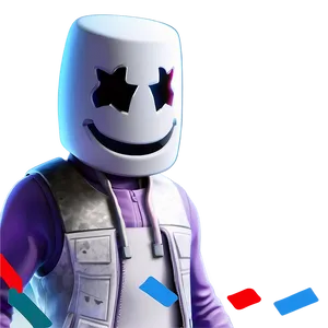 Fortnite Marshmello Live Event PNG 06252024 PNG