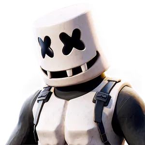 Fortnite Marshmello Outfit Png Qqh89 PNG Image