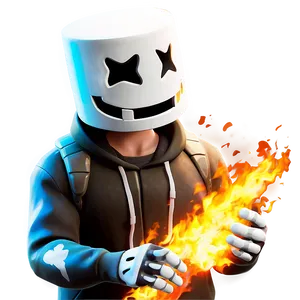 Fortnite Marshmello Wallpaper Png 06252024 PNG Image