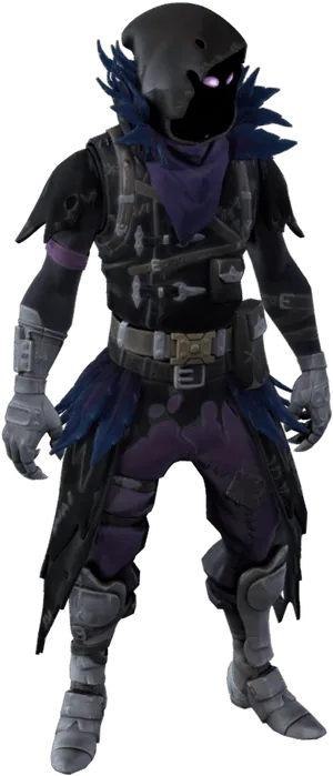 Fortnite Raven Skin Character PNG Image