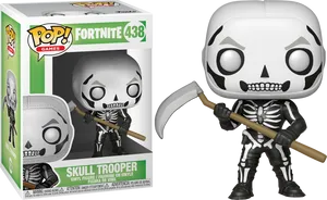 Fortnite Skull Trooper Funko Pop PNG Image