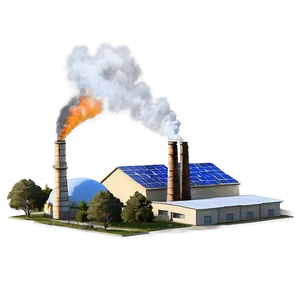 Fossil Fuel Power Plant Png 20 PNG Image