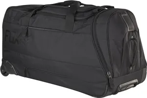 Fox Racing Black Wheeled Gear Bag PNG Image