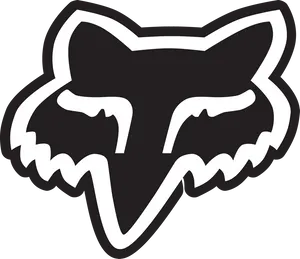 Fox Racing Logo Graphic PNG Image