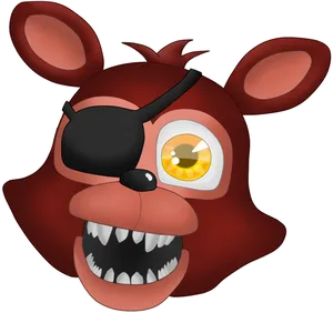 Foxy F N A F Character PNG Image