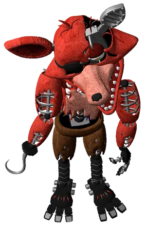 Foxy F N A F Character Render PNG Image