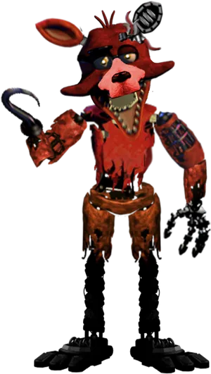 Foxy_ Pirate_ Animatronic_ F N A F PNG Image