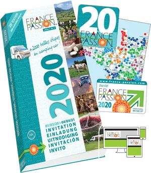 France Passion2020 Guideand Map PNG Image