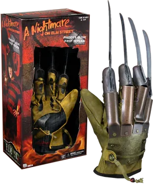 Freddy Krueger Glove Replica PNG Image