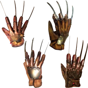 Freddy Krueger Glove Views PNG Image