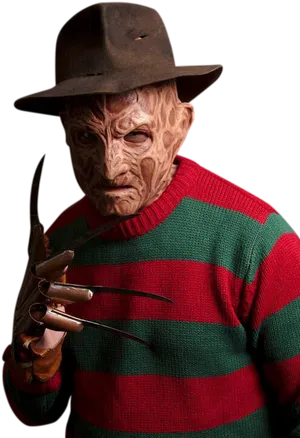 Freddy Krueger Portrait PNG Image