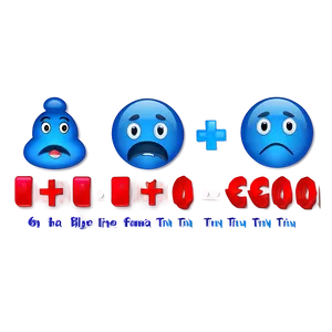 Free Blue Emoji Png Downloads 4 PNG Image