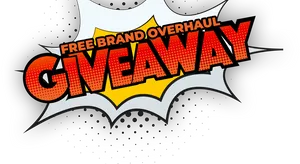 Free Brand Overhaul Giveaway Banner PNG Image