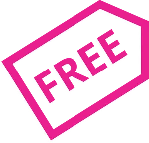 Free Promotional Tag Graphic PNG Image