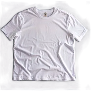 Free White T-shirt Template Mockup Png 06132024 PNG Image