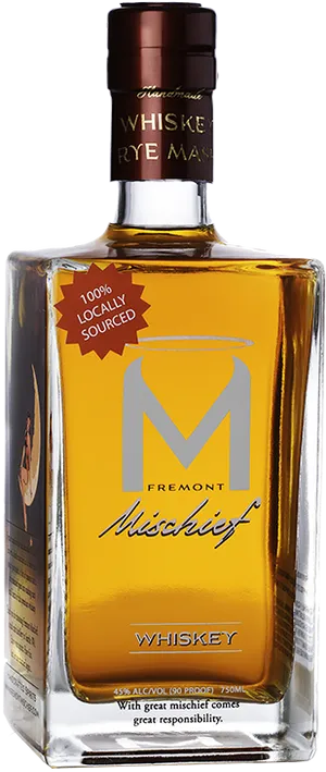 Fremont Mischief Whiskey Bottle PNG