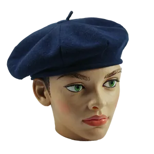 French Beret Front View Png Gra PNG Image