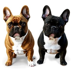 French Bulldog Illustration Png Lht PNG Image