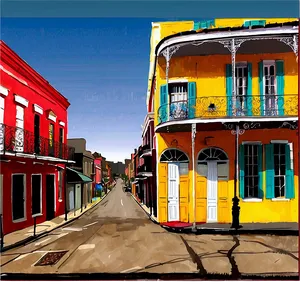 French Quarter New Orleans Png Ppv21 PNG Image