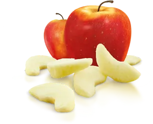 Fresh Apple Slices Happy Meal PNG Image