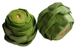 Fresh Artichokes Transparent Background PNG Image