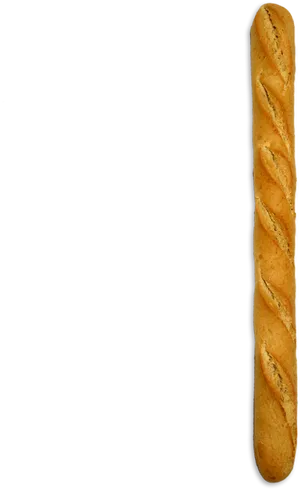 Fresh Baguette Isolatedon Teal Background PNG Image