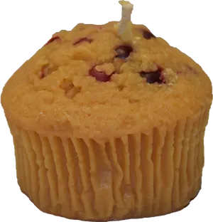 Fresh Baked Cranberry Muffin PNG Image